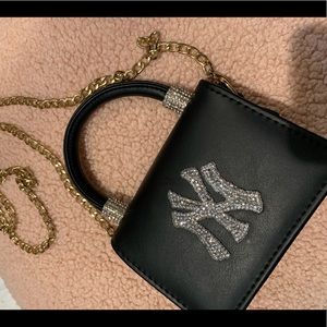 Mini bling newyork purse
